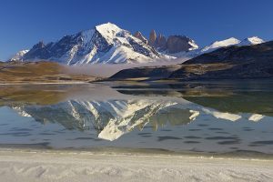 Cascada Laguna Amarga and Torres del Paine Patagonia Chile