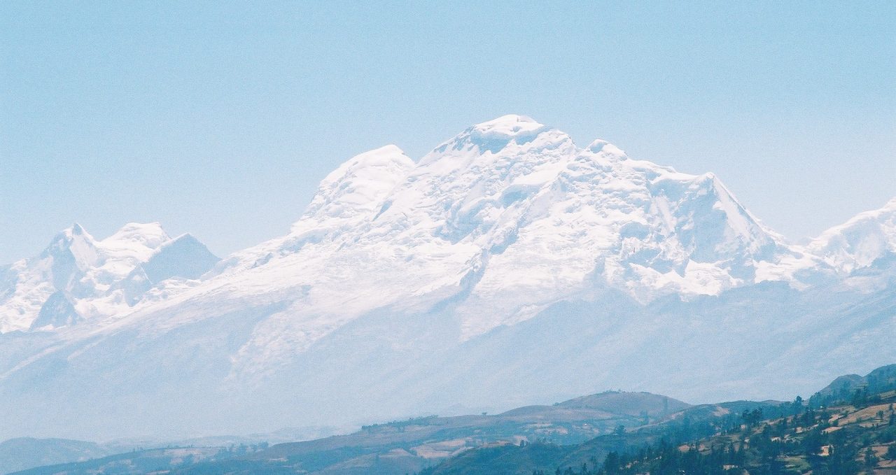 Huascaran Huandoy from Huaraz Peru