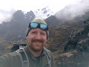 4,700m pass with Sahausiray peak, Lares, Peru