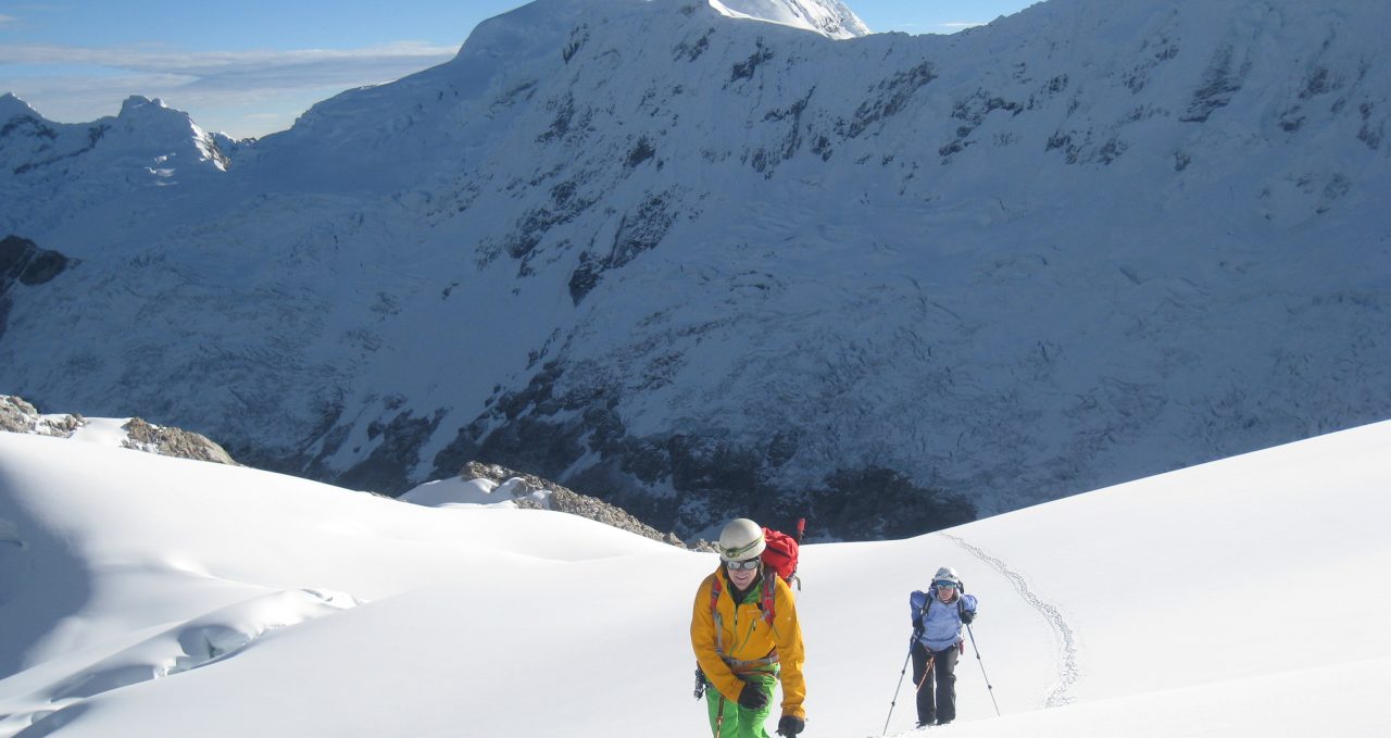 Approaching Ishinca Summit, Cordillera Blanca, Peru