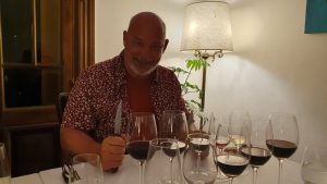 Looking forward to the beef course, Casa Coupage, Buenos Aires, Argentina