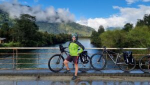 Cyclist self guided Chile Kathy