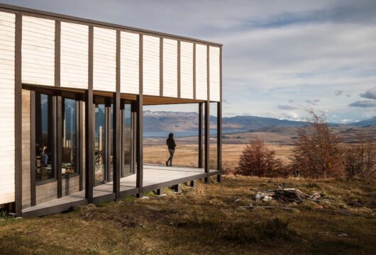 A photo of Exterior, day time, Awasi Patagonia, Chile
