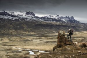 A photo of Sierra Baguales, hiking view, Awasi Patagonia, Chile
