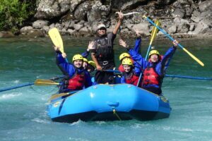 Futaleufu rafting remeros río y balsa