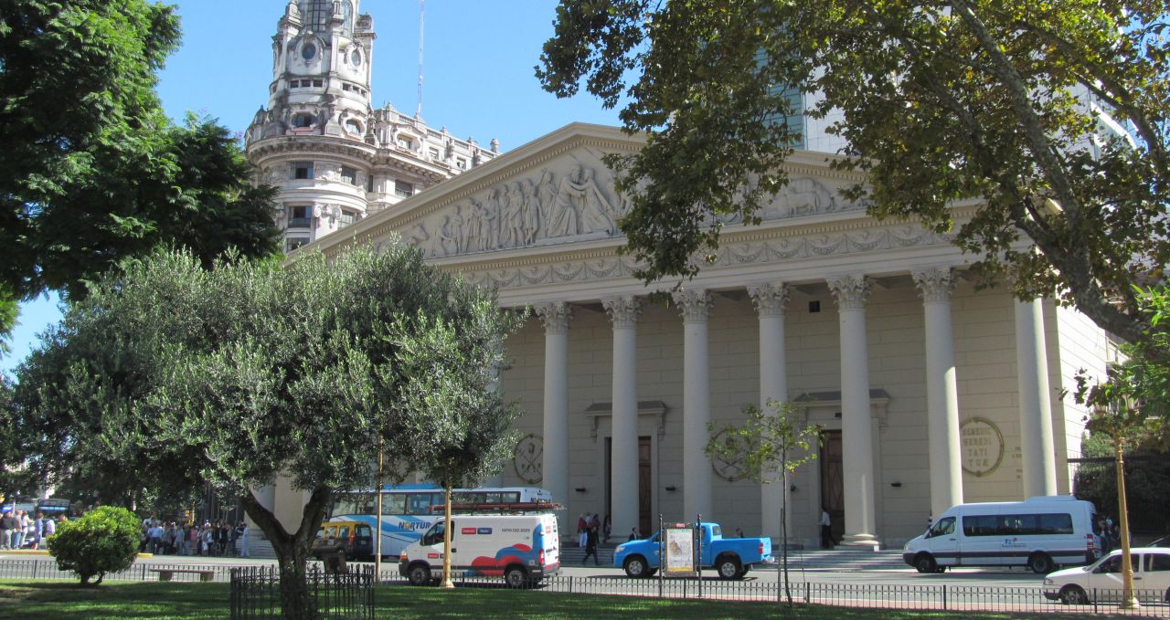 Street scene Buenos Aires Argentina