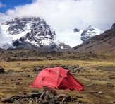 Trekking in the Condoriri Cordillera Blanca Bolivia