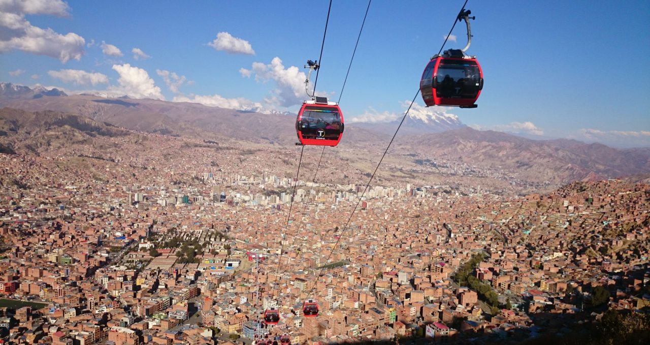 Cable Car Teleferico La Paz Bolivia