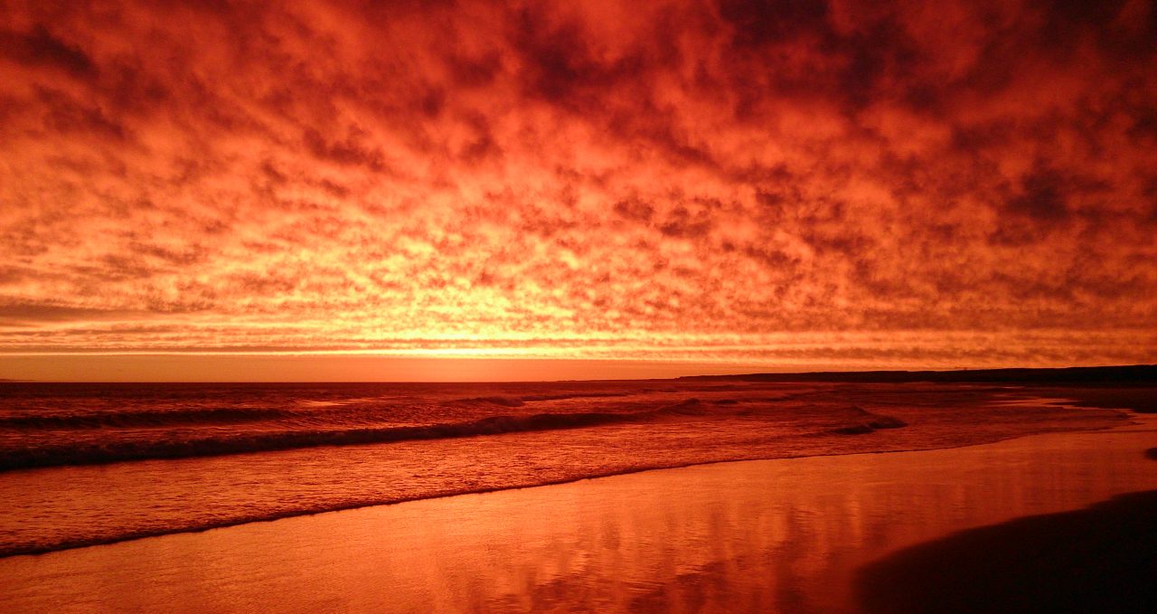 Cabo Polonio sunset Uruguay