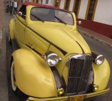 Classic Cars on the Street of Bogota Colombia