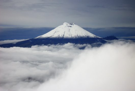 Cotopaxi above Clouds Ecuador