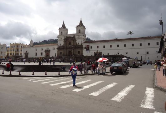 San Francisco Square Quito Ecuador
