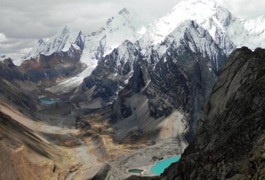 Cordillera Huayhuash trek Peaks Peru