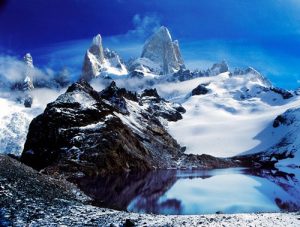 Floaty Clouds at Fitzroy Argentina Patagonia