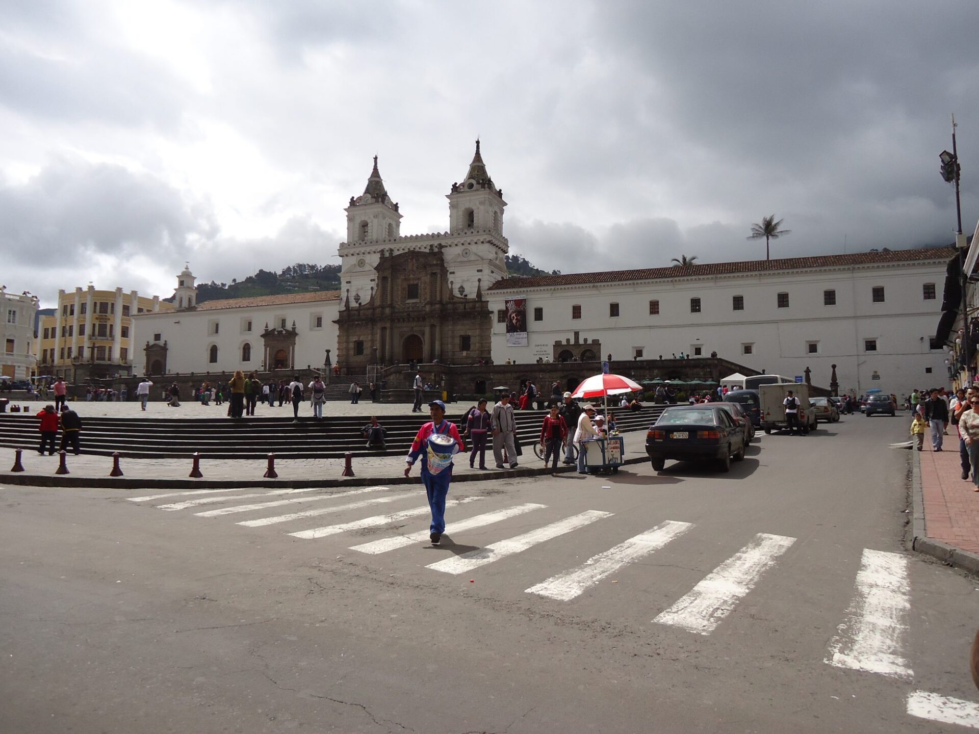 quito walking tour map