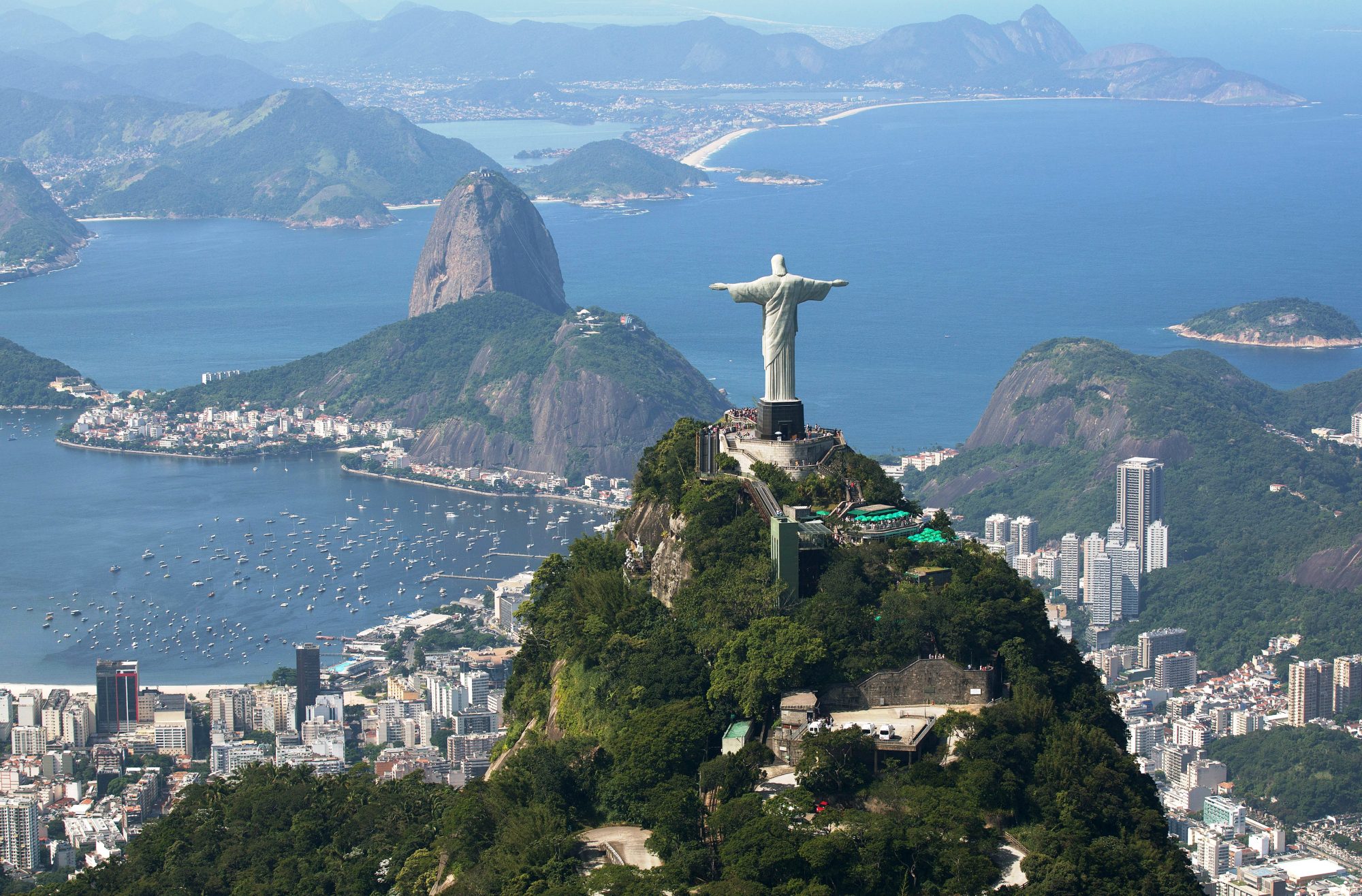 Statue of Christ The Redeemer Rio Brazil