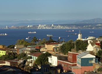 Valparaiso Central Coast of Chile