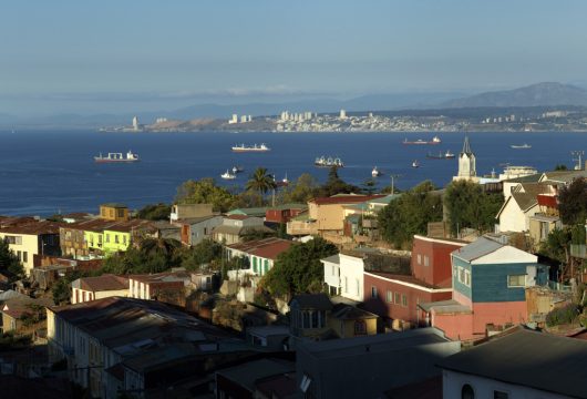 Valparaiso Central Coast of Chile