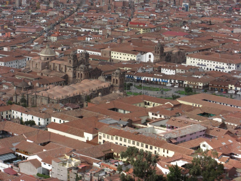 Rooftop View of Cusco Peru