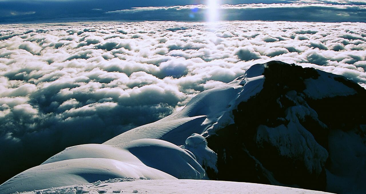 Summit of Cotopaxi Ecuador