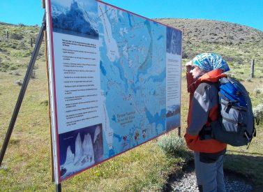 Torres del Paine Map Patagonia Chile