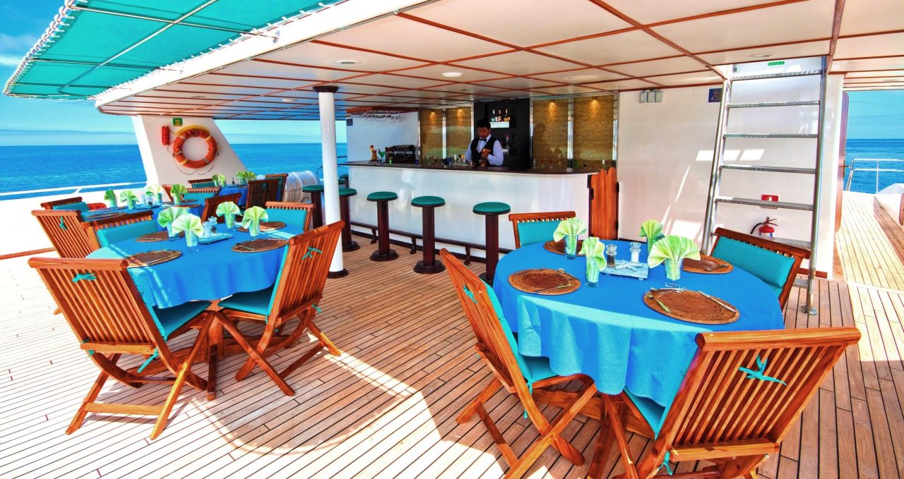 Anahi sun deck Galapagos