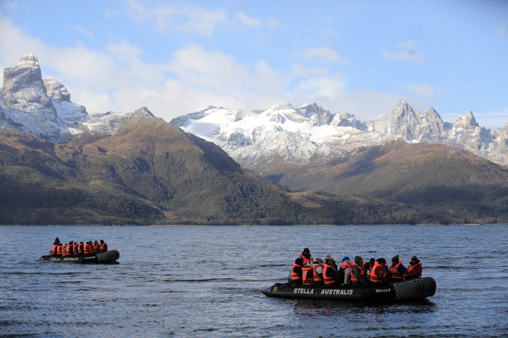 Australis Cordillera Darwin Range Tierra del Fuego Patagonia Chile