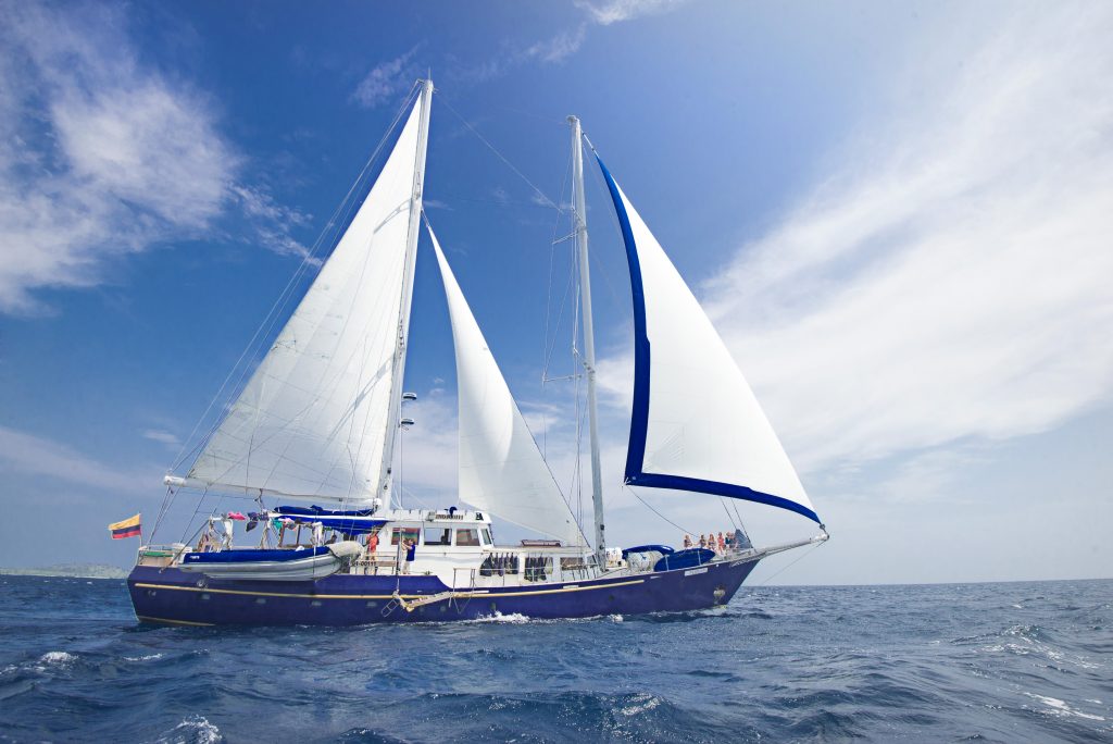 Beagle yacht Galapagos