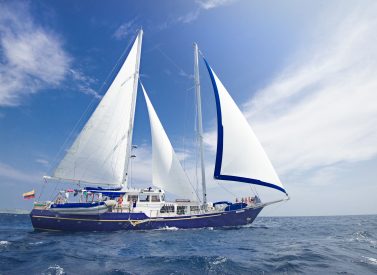 Beagle yacht Galapagos