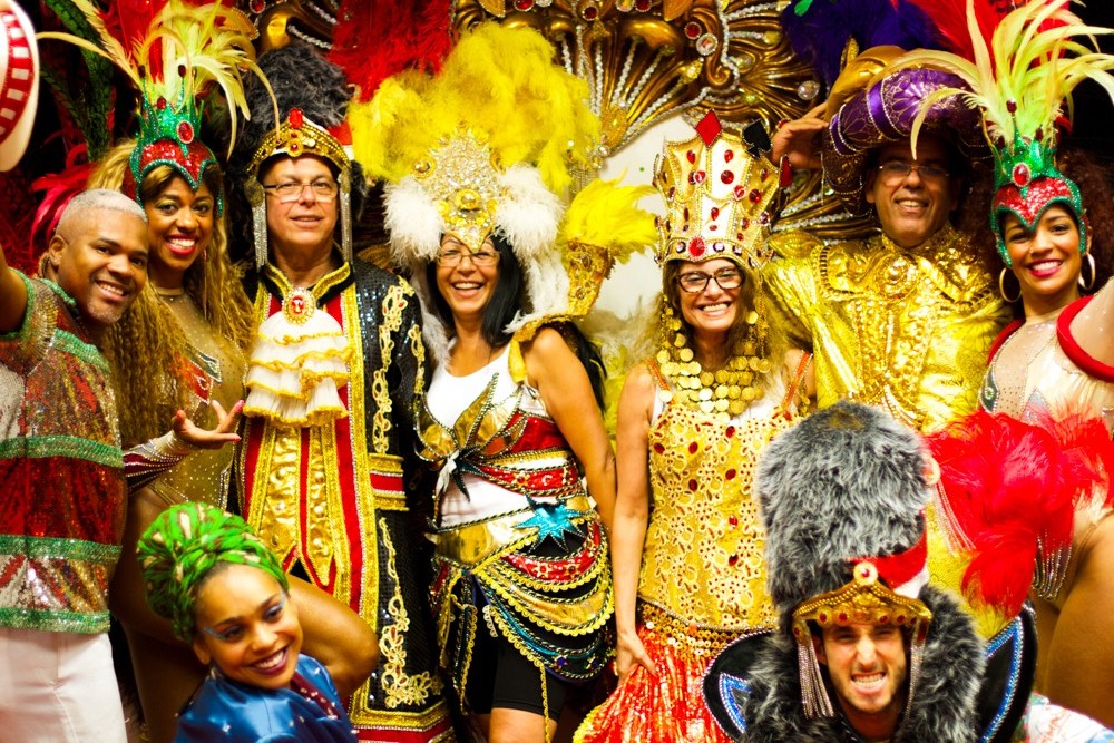 Carnival dancers Rio Brazil