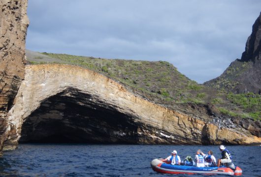Cave Punta Vicente Roca Isabela Galapagos