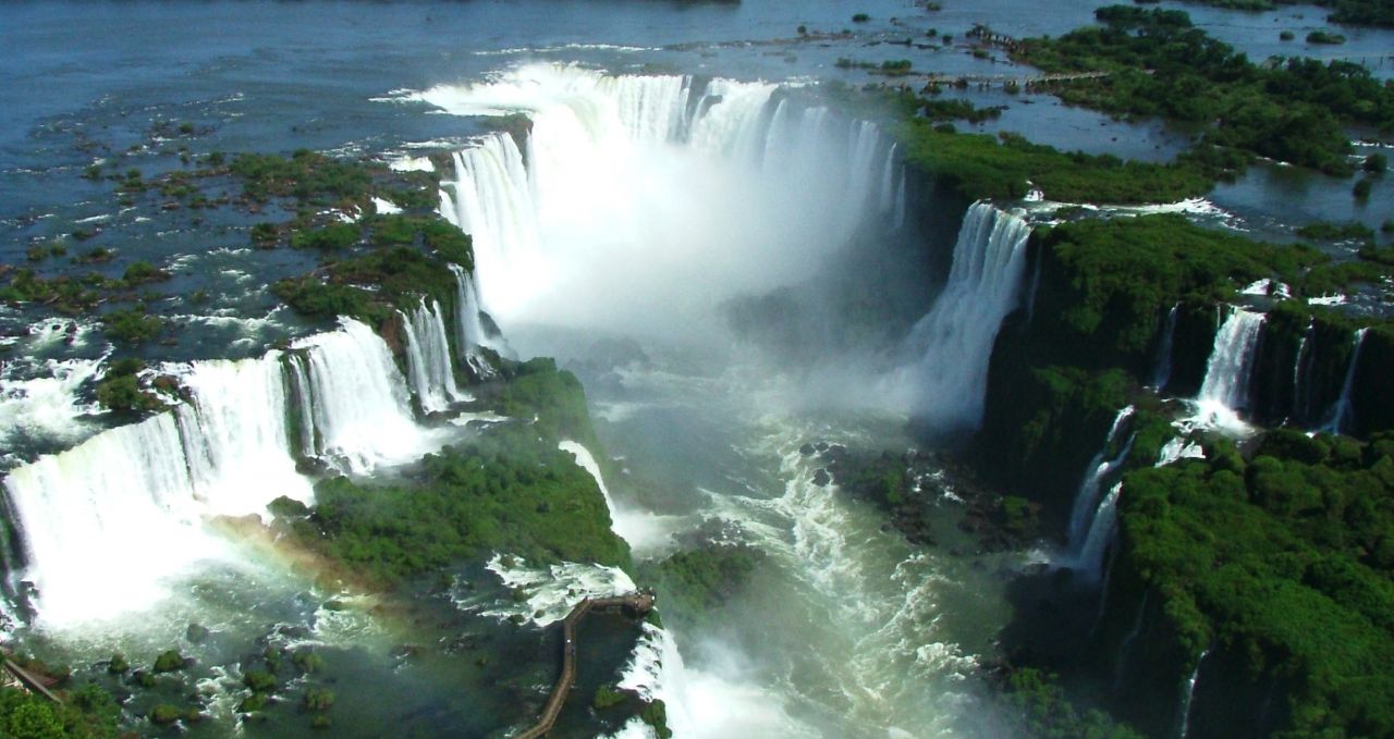 Iguazu from air Argentina