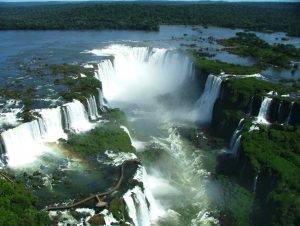 Iguazu from air Argentina