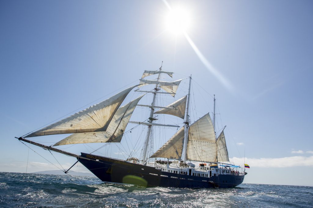 Mary Anne sailing yacht Galapagos