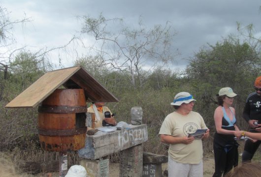 Post Office Bay Floreana Galapagos