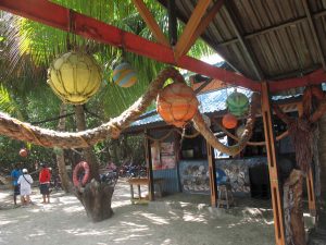 Rolands bar Manzanillo beach Providencia Colombia