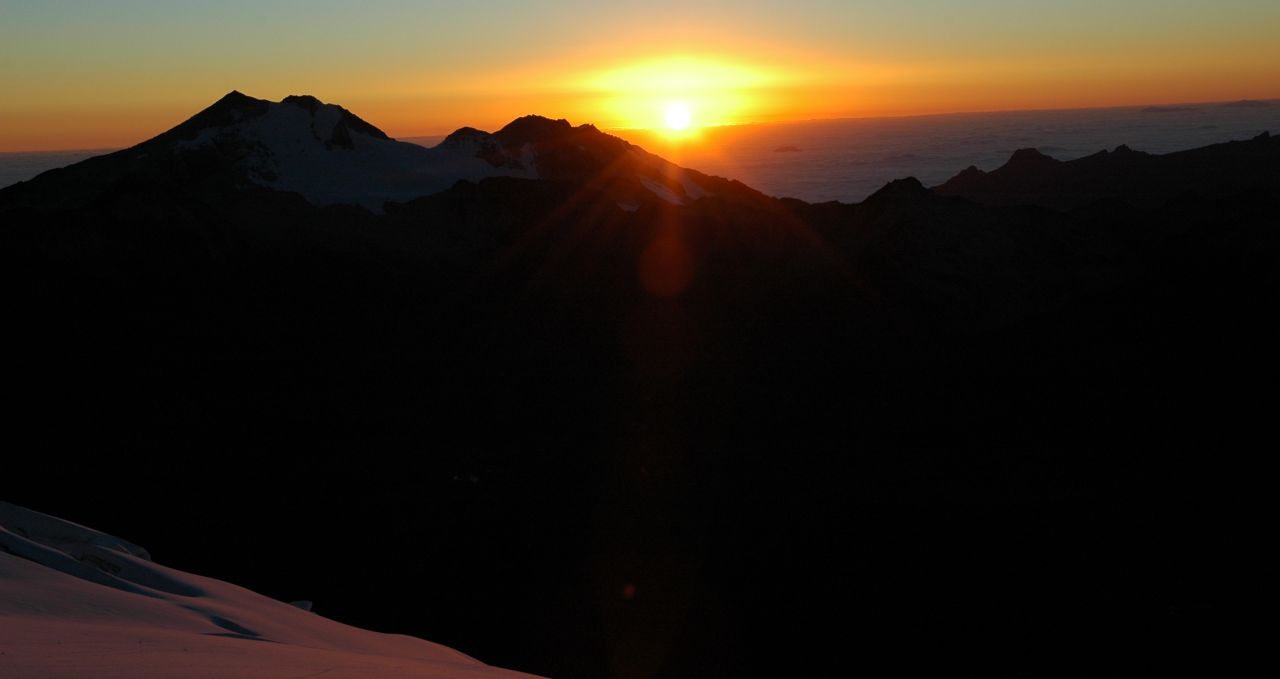Sunrise Huayna Potosi Ascent Bolivia