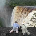 Watching Kaieteur Falls Guyana