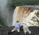 Watching Kaieteur Falls Guyana