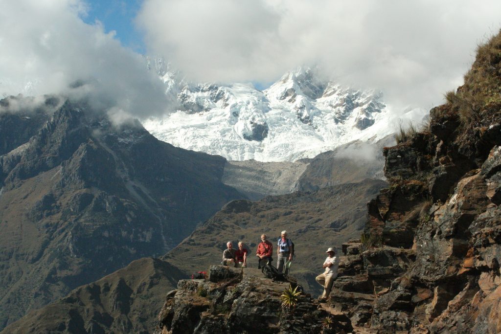 Trekkers Choquequirao trek Peru