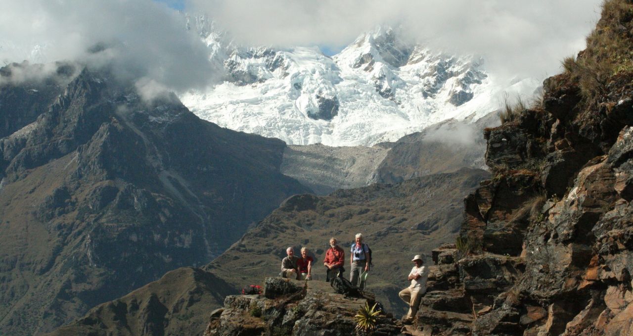 Trekkers Choquequirao trek Peru