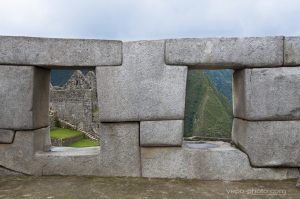 Machu Picchu temple Peru