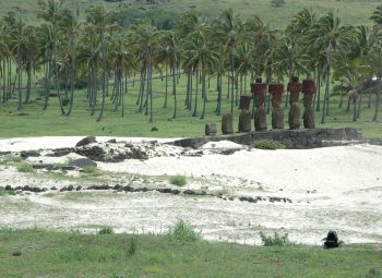 Anakena beach Easter Island