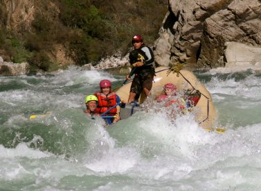 entering rapids Apurimac Peru