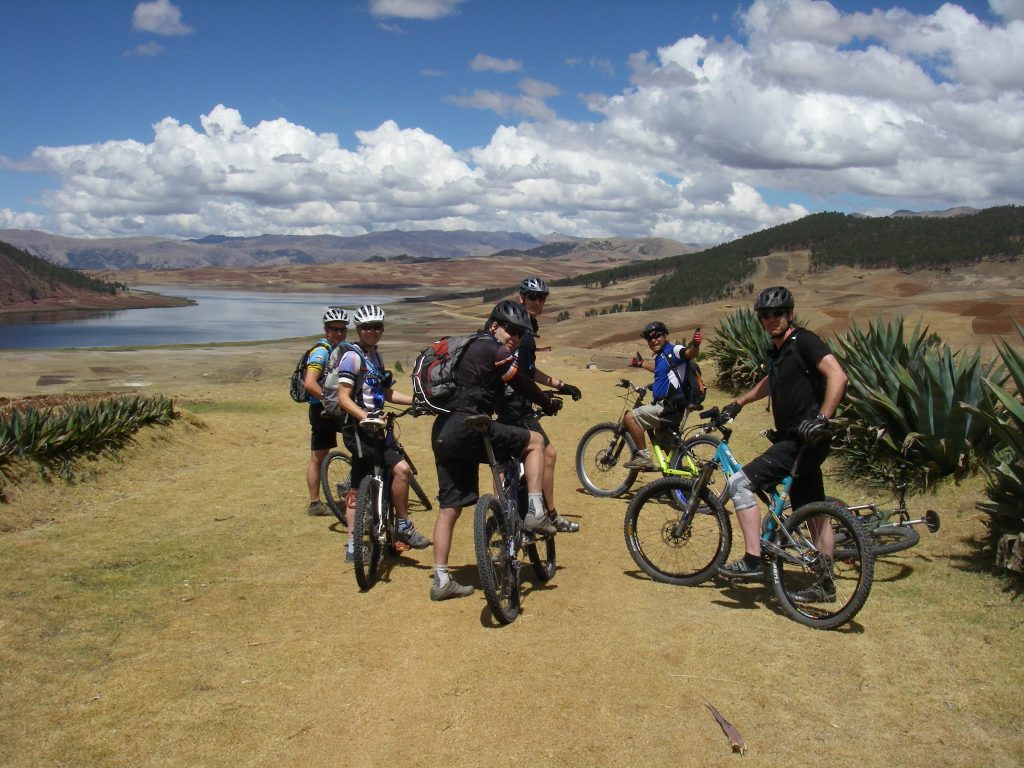 family holiday biking Cusco peru