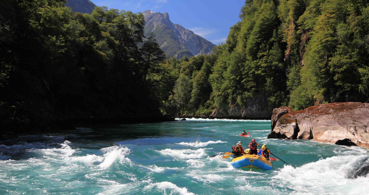 futaleufu-rafting trip chile