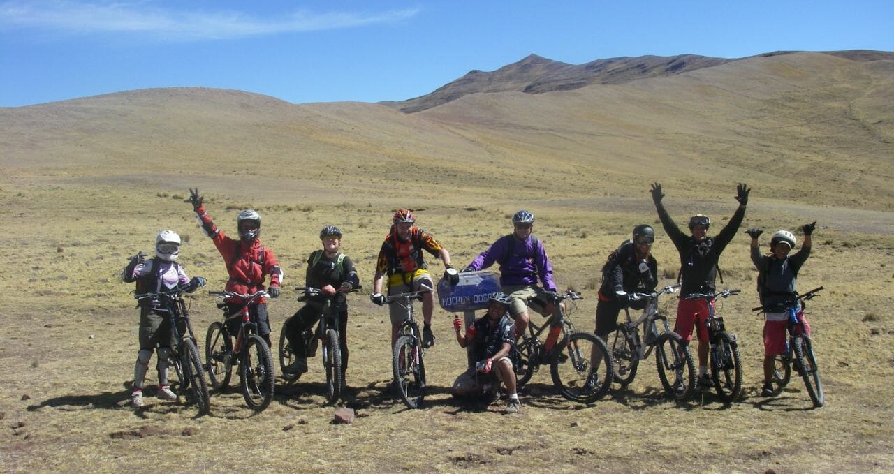 group biking tour cusco peru