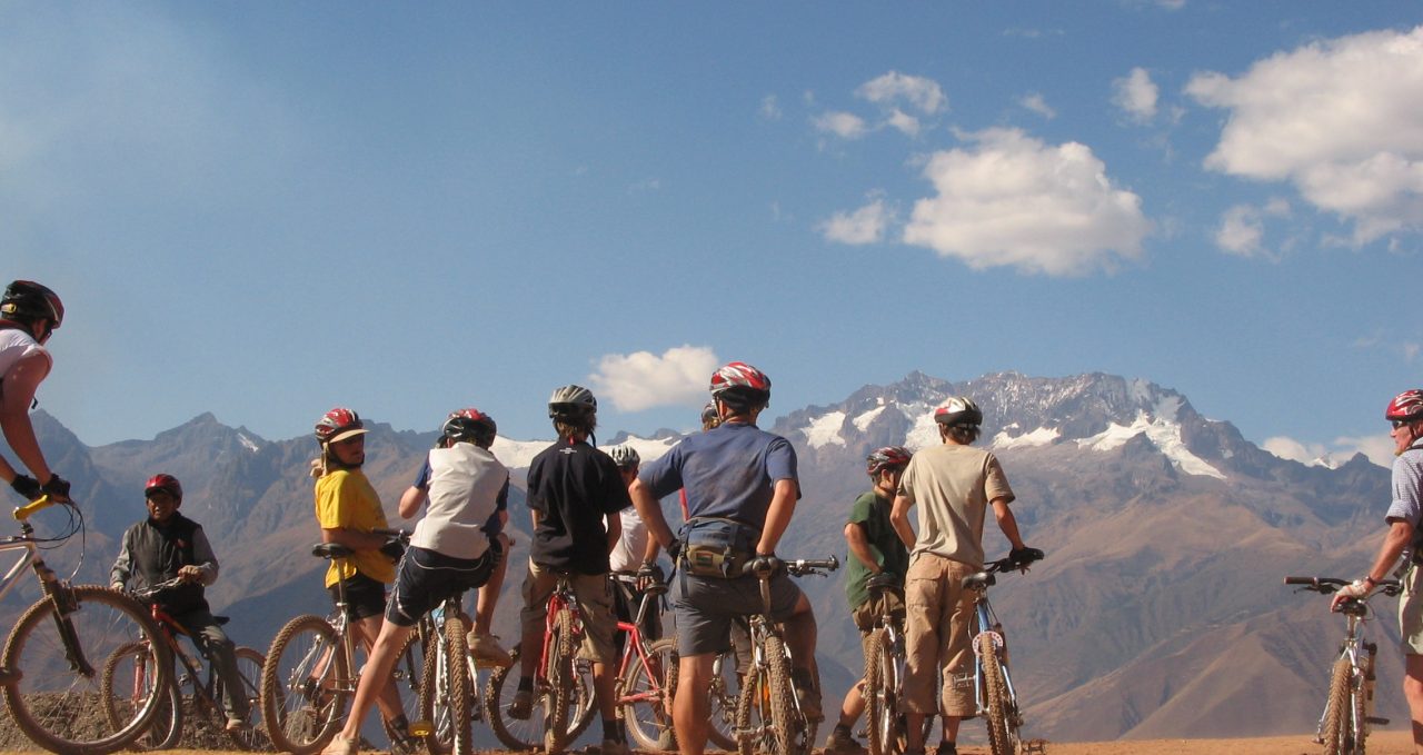 group mountain biking tour cusco peru