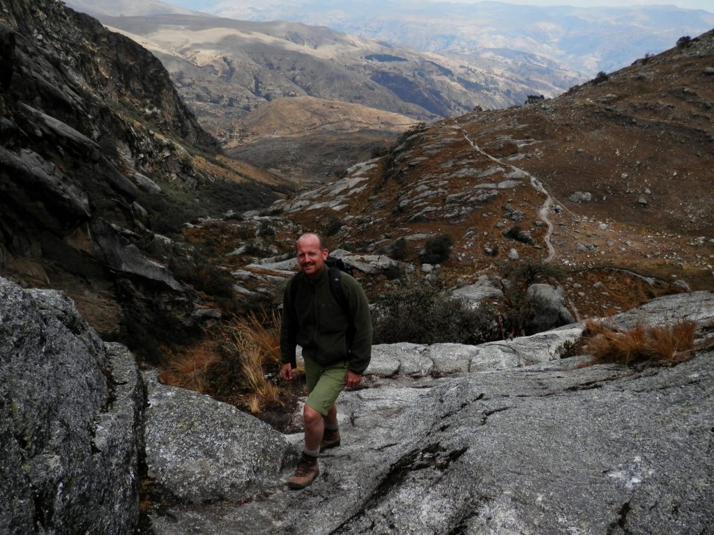 Laguna Churup trek Cordillera Blanca Peru