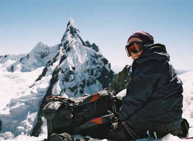 Maparaju summit Cordillera Blanca Peru - rucksack